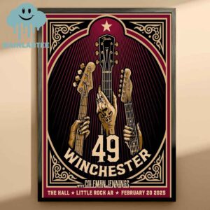 49 Winchester Little Rock Arkansas 2025 The Hall On February 20th Home Decor Poster Canvas