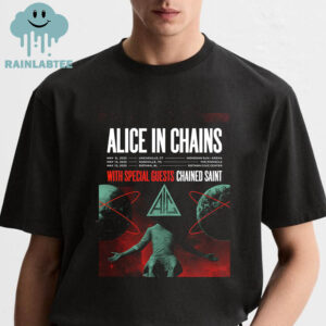 Alice In Chains Mohegan Sun Arena The Pinnacle Dothan Civic Center Show 2025 Tour Unisex T-Shirt