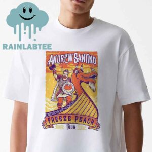 Andrew Santino Freeze Peach Tour Dates 2025 Unisex T Shirt