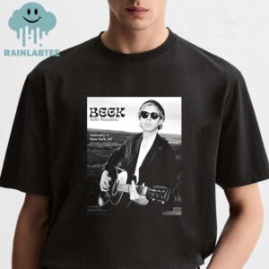 Beck Solo Acoustic New York NY 2025 Bowery Ballroom On February 17th Unisex T-Shirt