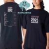 Watershed Festival 2025 The Gorge Amphitheatre George Washington On August 1 2 3 Lineup Unisex T-Shirt