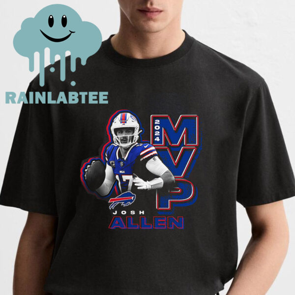 Buffalo Bills Josh Allen 2024 NFL MVP Most Valueble Player Unisex T-Shirt