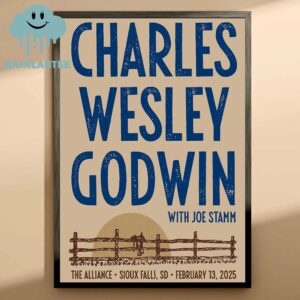 Charles Wesley Godwin ioux Falls SD 2025 The Alliance On February 13th Home Decor Poster Canvas