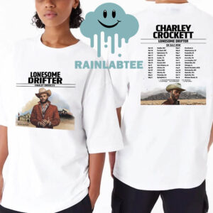 Charley Crockett Lonesome Drifter 2025 Tour Dates Two Sided T-Shirt