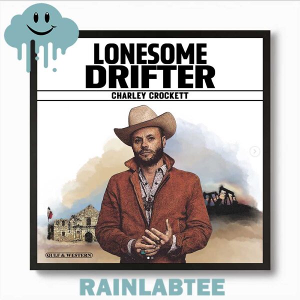 Charley Crockett Lonesome Drifter Album Cover Home Decor Poster Canvas