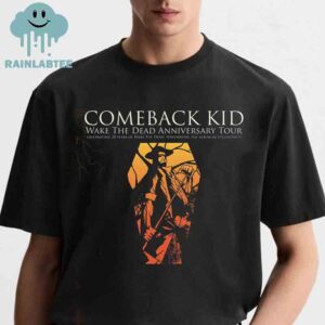 Comeback Kid 2025 Wake The Dead Anniversary American Tour Unisex T-Shirt