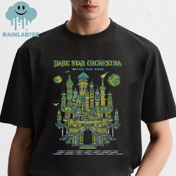 Dark Star Orchestra 2025 East Coast Winter Tour Dates Unisex T-Shirt