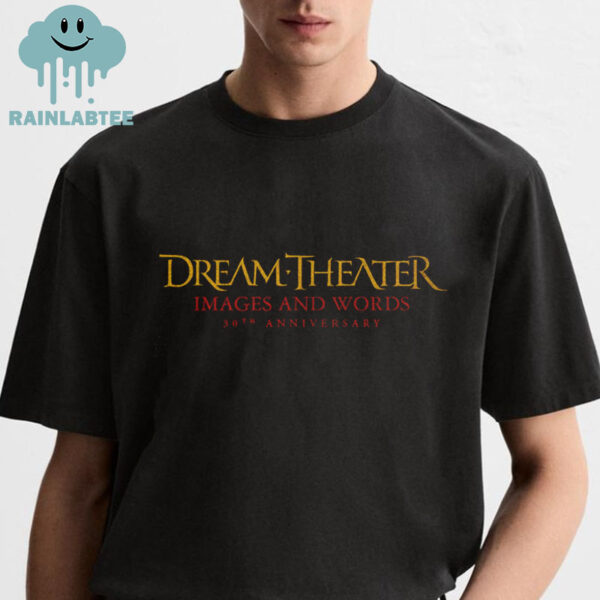 Dream Theater Images And Words 30th Anniversary Logo Unisex T-Shirt