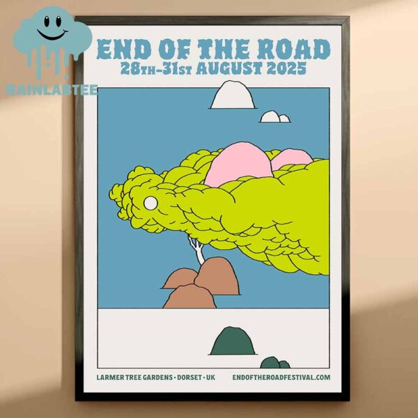 End Of The Road Festival 2025 Larmer Tree Gardens Dorset UK From 28th To 31st Home Decor Poster Canvas