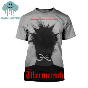 G-Dragon 2025 World Tour Ubermensch All Over Print T-Shirt