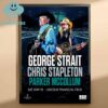 George Strait Chris Stapleton Parker McCollum Little Big Town SoFi Stadium 2025 Inglewood CA On July 19th Home Decor Poster Canvas