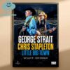 George Strait Chris Stapleton Parker McCollum Lincoln Financial Field 2025 Philadelphia PA On May 10th Home Decor Poster Canvas