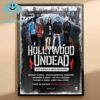 Hollywood Undead 2025 Australia Headline Shows Dates Home Decor Poster Canvas