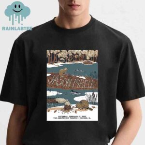 Jason Isbell The Auditorium Theatre 2025 Chicago IL On February 15th Unisex T-Shirt