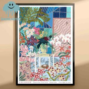 Khruangbin A Christchurch Town Hall On February 20th 2025 Home Decor Poster Canvas