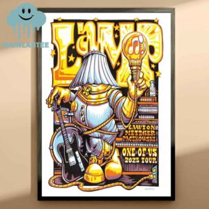 LaMP Band One Of Us 2025 Tour Lawton Meizger Paczkowski Home Decor Poster Canvas