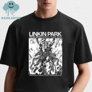 Linkin Park Saitama Japan 2025 Super Anrena On February 12th From Zero Tour Unisex T-Shirt