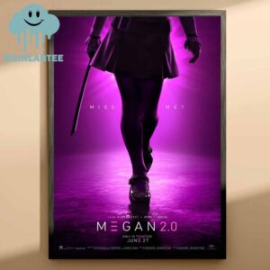 M3GAN 2.0 Miss Me In Theaters June 27th 2025 Movie Film Home Decor Poster Canvas