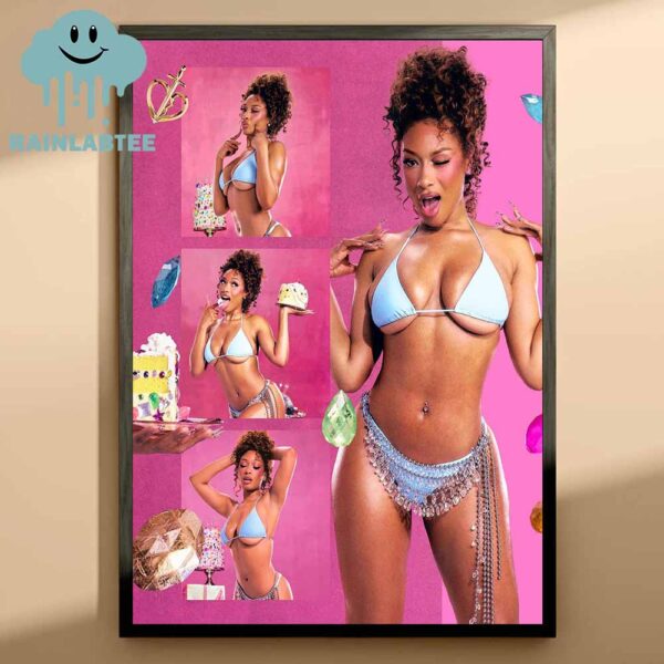 Megan Thee Stallion 30th Birthday Photoshoot Home Decor Poster Canvas