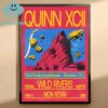 Quinn XCII Red Rocks Amphitheatre 2025 Morrison CO On February 6th Home Decor Poster Canvas