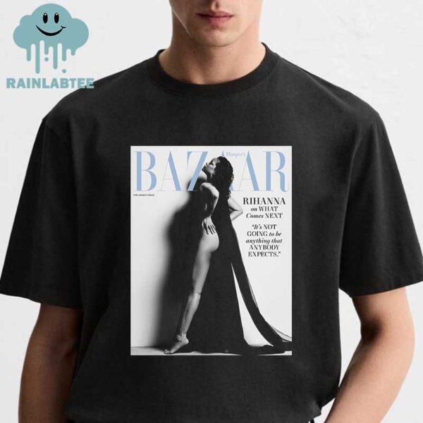 Rihanna On Harper’s Bazaar Magazine Cover 2025 Unisex T-Shirt