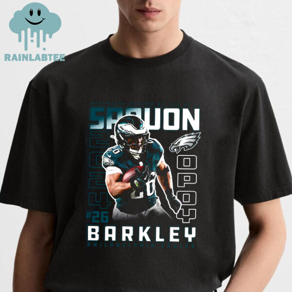 Saquon Barkley Philadelphia Eagles 2024 Offensive Player Of The Year Unisex T-Shirt