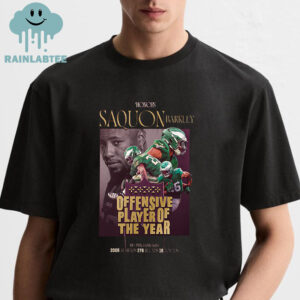 Saquon Barkley Philadelphia Eagles NFL 2024 2025 Offensive Player Of The Year Unisex T-Shirt