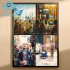 The Fantastic Four First Steps In Theaters July 25th 2025 Home Decor Poster Canvas