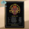 The String Cheese Incident 2025 Summer Tour Dates Home Decor Poster Canvas