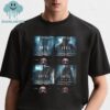 Until Dawn Can You Stay Alive Every Night In Theaters April 2025 A Diffirerent Nightmare Movie Film Unisex T-Shirt