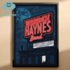 Warren Haynes Band 2025 Winter Tour Dates Million Voices Whisper Home Decor Poster Canvas