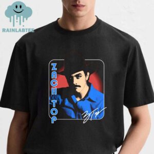 Zach Top Retro Photo Signed Unisex T-Shirt