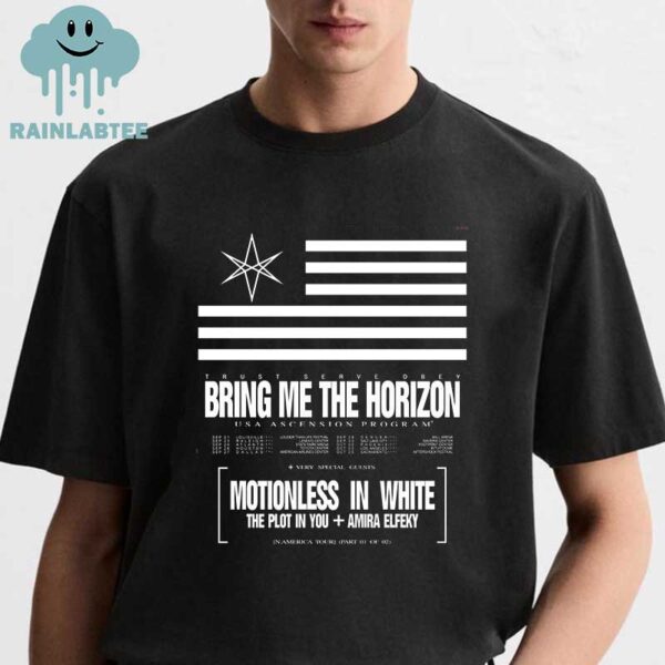 Bring Me The Hoziron 2025 USA Ascension Program North America Tour Unisex T-Shirt