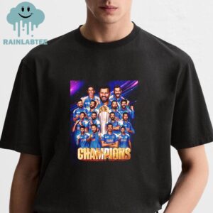 Champions Trophy IPL Final 2025 Congratulations Team India Unisex T-Shirt