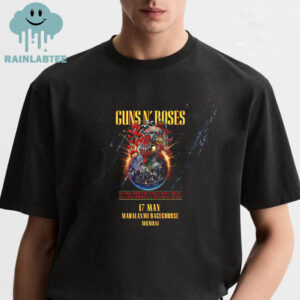 Guns And Roses Coming India May 17th 2025 Mahalaxmi Racecourse Mumbai Unisex T-Shirt