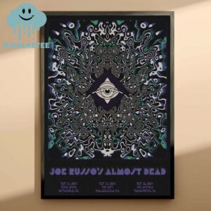 Joe Russo’s Almost Dead Live at The Anthem on 2024-11-16 Home Decor Poster Canvas