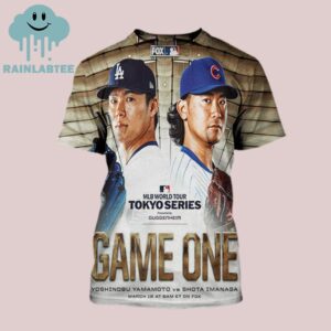 MLB World Tour Tokyo Series Yoshinobu Yamamoto And Shota Imanaga March 18th 6AM On Fox All Over Print Shirt