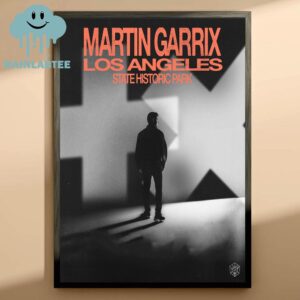 Martin Garrix Perform At Los Angeles State Historic Park On June 27-29 2025 Home Decor Poster Canvas