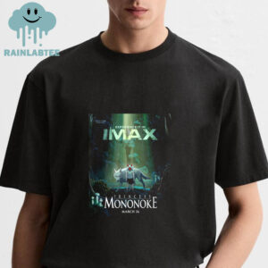 Princess Mononoke Releasing in IMAX theaters on March 26 2025 Unisex T-Shirt