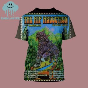 The Hip Abduction With Mihali Spring Tour 25 Fant All Over Print Shirt